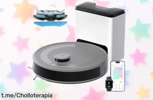 Potente robot aspirador Lefant M2S Plus que se vacía solo y limpia por 4 horas a un precio de ganga, ¡no te quedes sin el tuyo y disfruta de la casa reluciente ya!