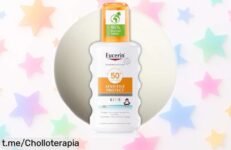 Protector solar infantil Eucerin Sun Kids Sensitive FPS 50+: ¡Precioso chollo para cuidar la piel de tus peques bajo el sol y en el agua, llévalo ya!