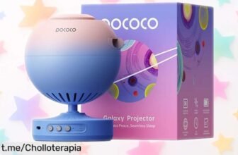 Proyector de estrellas POCOCO: transforma cualquier habitación en un cielo mágico a precio de escándalo ¡relájate y disfruta con tu familia ya!