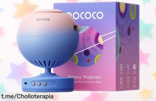 Proyector de estrellas POCOCO: transforma cualquier habitación en un cielo mágico a precio de escándalo ¡relájate y disfruta con tu familia ya!