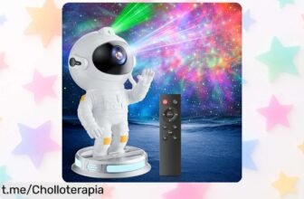 Proyector de estrellas grande Swoieltr con mando y 26 modos: convierte tu hogar en un universo lleno de magia, ¡aprovecha este chollazo antes que se acabe!