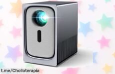 Proyector portátil 1080P nativo con soporte 4K y WiFi 6 a un precio loco, transforma tu hogar en cine y disfruta al máximo cada peli ¡No dejes pasar esta locura!