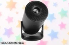 Proyector portátil Tosuny Mini con WiFi y Bluetooth: ¡Impresionante imagen Full HD en pantalla gigante por un precio que te dejará boquiabierto!