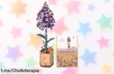 Puzzle 3D de madera Robotime Flor: monta en solo 30 minutos y transforma tu espacio con un chollazo que hará volar tu creatividad. ¡No te quedes sin el tuyo!