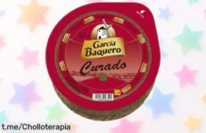 Queso curado mini García Baquero, ¡un bocado intenso que alegrará tus picoteos! Precio tirado y sabor nunca visto, aprovecha este chollo antes de que se agote.