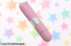 Recortador eléctrico corporal para mujeres con doble cabezal, precio loco y fácil de usar, ¡aprovéchalo antes que se acabe y siente la frescura en tu piel!