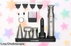 Recortadora 5 en 1 BarberBoss para barba, pelo y nariz a un precio de escándalo: ¡aprovecha ya esta oferta irrepetible y lleva tu estilo al siguiente nivel!