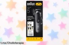 Recortadora todo en uno Braun Series 5: oferta brutal para un cuidado a otro nivel, ¡no dejes pasar este precio loco y luce siempre impecable!