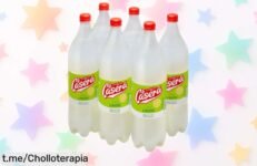 Refresco de limón con gas La Casera® Limón, pack de 6 botellas por un precio loco que hará estallar tus comidas de frescura y sabor. ¡Hazte ahora con él antes que se acabe!