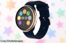 Reloj inteligente MyKronoz Zeround 2 para contestar llamadas y pantalla a color, ¡precio rebajado en un ofertón que no puedes dejar escapar!