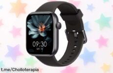 Reloj inteligente para hombre y mujer, resiste al agua y te ayuda a medir tu salud; ¡aprovéchalo ya que su precio ha bajado de manera impresionante!