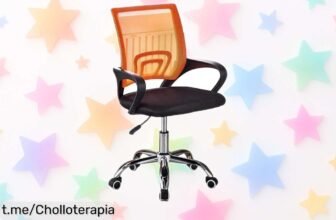 Renueva tu espacio con la Silla de oficina giratoria Tulipu, un ofertón que no podrás dejar pasar. Tu comodidad a un precio tirado y el estilo nórdico que mereces. ¡Compra ya!