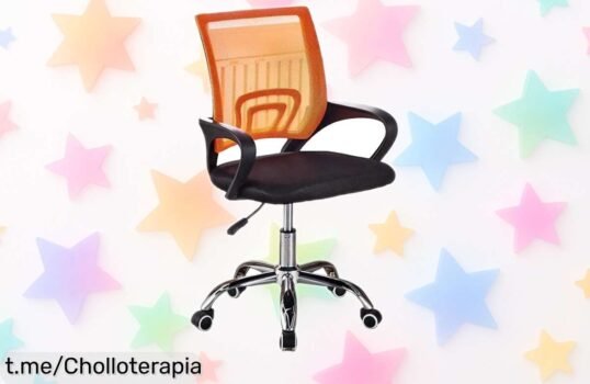 Renueva tu espacio con la Silla de oficina giratoria Tulipu, un ofertón que no podrás dejar pasar. Tu comodidad a un precio tirado y el estilo nórdico que mereces. ¡Compra ya!