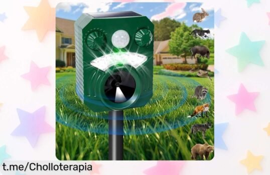 Repelente ultrasónico para ratones y gatos XUNIVERS, eficacia garantizada a un precio que te va a sorprender; ¡mantén tu hogar libre de bichos hoy mismo!