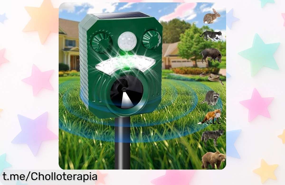 Repelente ultrasónico para ratones y gatos XUNIVERS, eficacia garantizada a un precio que te va a sorprender; ¡mantén tu hogar libre de bichos hoy mismo!