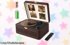 Reproductor de CD portátil Kegaudio con Bluetooth y radio FM a un precio loco, disfruta tu música donde quieras como nunca antes. ¡No dejes pasar este ofertón!