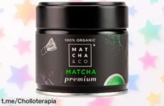 Revitaliza tu día con el té matcha premium de Matcha & CO, ¡su sabor intenso y precio regalado te harán sentir increíble! No pierdas esta oportunidad única.