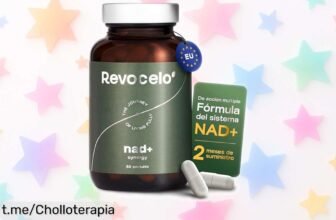 Revitalizante complemento NAD+ Synergy para energía y vitalidad diaria a un precio que no se repite, ¡potencia tu día y siente la diferencia ya mismo!