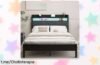 Revoluciona tu dormitorio con la cama de 120 x 200 HAHRIR: un ofertón con luces LED, puertos USB y estantes para que cada noche sea especial. ¡No te quedes sin ella!