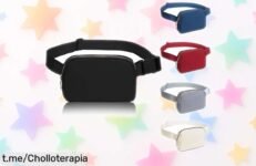 Riñonera deportiva impermeable Miss LuLu con espacio enorme y hebilla ajustable, ¡ahora a precio locoooo! No te quedes sin la tuya, es el momento de hacerte un regalo.