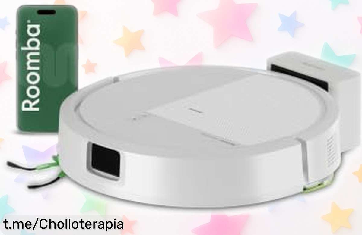 Robot aspirador y friegasuelos iRobot Roomba 115 Combo: ¡ofertón increíble para limpiar sin esfuerzo y olvidarte de los pelos de mascotas! Hazte con el tuyo antes que vuelen.