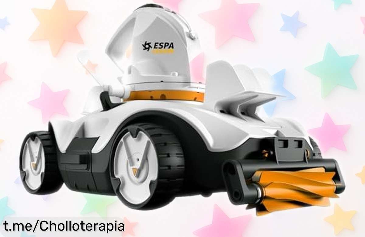 Robot limpiafondos automático ESPA LEADER Cyclone+: descubre el súper chollo que hará brillar tu piscina mientras tú disfrutas ¡No dejes pasar esta oferta y vive la diversión!