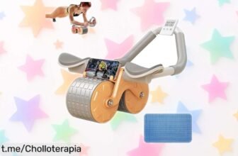 Rodillo abdominal MAGIC SELECT con rebote automático: llévate este ofertón increíble para chicar tu core, siente la fuerza y actúa ya, ¡quedan pocas unidades!