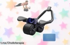 Rodillo abdominal Magic Select con rebote automático: ¡entrena tu core de manera divertida y segura, aprovecha este ofertón que no querrás dejar escapar!