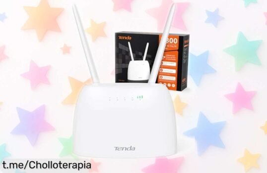 Router 4G Tenda 4G06 con SIM a precio regalado: conecta hasta 32 dispositivos y disfruta de internet rápido y llamadas fijas. ¡No dejes pasar esta oferta increíble!