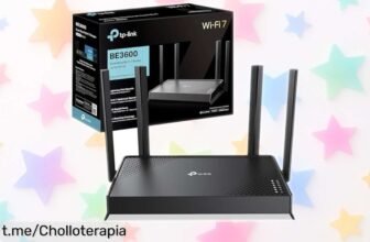 Router WiFi de última generación TPLink Archer BE220, velocidad alucinante y conexión superestable: ¡chollo imperdible para disfrutar en casa como nunca!