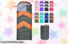 Saco de dormir ultraligero Zusentee que se convierte en colchoneta: el ofertón para camping y rutas que te hará disfrutar del frío sin preocuparte. ¡Hazlo tuyo ahora!