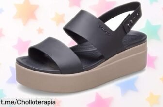 Sandalias Crocs Mujer Brooklyn Low Wedge, el precio que no llega a ser real te hará lucir espectacular y sentirte cómoda todo el día. ¡Consigue las tuyas antes de que se acaben!