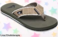 Sandalias Quiksilver Monkey Abyss para hombre con puntas reforzadas a precio loco, ¡siente la comodidad en cada paso y corre antes que se acaben!