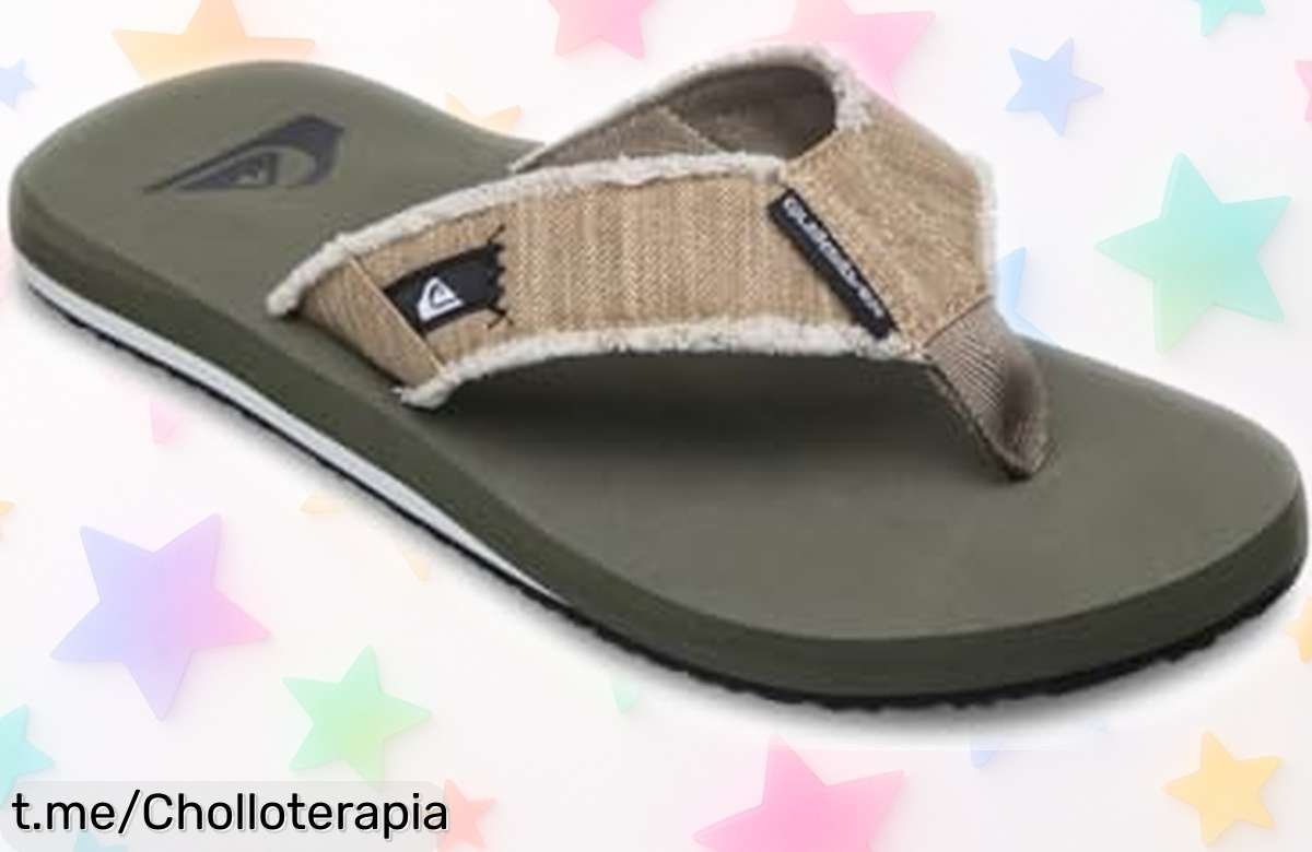 Sandalias Quiksilver Monkey Abyss para hombre con puntas reforzadas a precio loco, ¡siente la comodidad en cada paso y corre antes que se acaben!