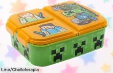 Sandwichera múltiple Stor Minecraft para los peques, ¡diversión asegurada en cada bocado a un precio que está de risa!