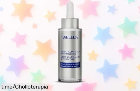 Sérum redensificante antimanchas Weleda que ilumina y unifica tu piel, ¡ofertón a precio loco que no querrás dejar escapar!