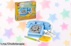 Set LEGO Creator 3 en 1 teléfono retro a precio de ganga: diviértete montándolo, decóralo y sorprende con un regalo espectacular que hará sonreír a todos. ¡No te quedes sin el tuyo!