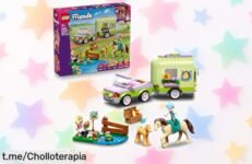 Set Lego Friends con coche y caballos de juguete a precio loco, ¡un regalo ideal para que tus peques creen mil historias! No dejes escapar esta oportunidad única.
