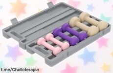 Set de 6 mancuernas HOMCOM a precio loco para entrenar en casa y tonificarte, ¡ofertón que no puedes dejar pasar! Prepárate para sentirte fuerte y saludable.