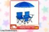 Silla de playa doble plegable con sombrilla y bolsa, ¡un descuentazo que te dejará relajado en tus picnics, camping o pesca! No dejes pasar esta oportunidad única.