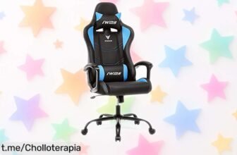 Silla gaming Intimate WM Heart con respaldo y cojín lumbar ajustables, precio de ganga para transformar tu espacio mientras juegas o trabajas ¡No te la pierdas!