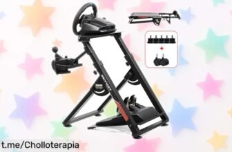 Soporte para volante y palanca GTPLAYER, compatibilidad total con G923 y G29: aprovecha este ofertón y siente la adrenalina de pilotar en casa ¡hazlo tuyo ya!