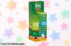 Spray antimosquitos Relec Extra Fuerte 75 ml y rollon post picaduras de 15 ml: ¡ofertón que te protege y alivia, no dejes pasar esta oportunidad única para disfrutar sin molestias!