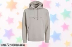 Sudadera con capucha JACK & JONES Jjestar en estampado 3D, un ofertón que resalta tu estilo y aguanta todo lo que le lances, ¡no dejes pasar este chollo único!