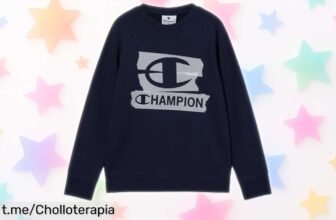 Sudadera para niño Champion Legacy con diseño que mola y materiales duraderos a un precio rebajado, ¡no dejes escapar esta súper oferta antes de que se agote!