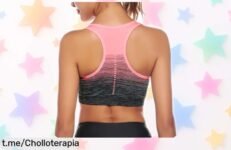 Sujetador deportivo Sykooria Amb00319: Sujeción de verdad y estilo moderno a un precio loco que no se repite, ¡no te lo puedes perder!