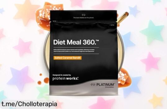 Sustitutivo de comidas The Protein Works que te llena y da energía, ¡ofertón brutal para cuidar tu salud! No dejes pasar esta oportunidad increíble.