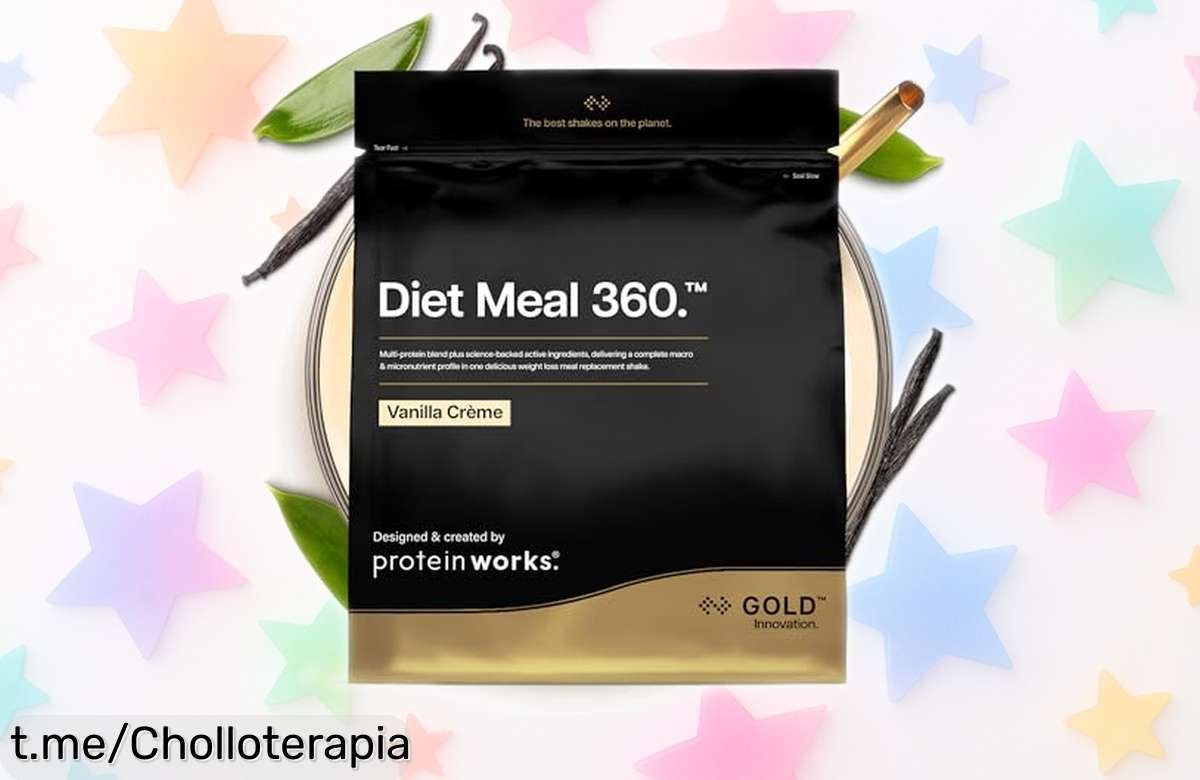 Sustituto de comida THE PROTEIN WORKS sabor crema de vainilla a precio loco, repleto de proteínas y vitaminas, ¡no te quedes sin el chollazo para cuidar tu salud!