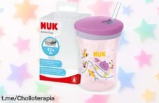 Taza para niños NUK Action Cup, perfecta y resistente: ¡Súper chollo a un precio que no puedes dejar pasar! Haz feliz a tu peque sin gastar de más.