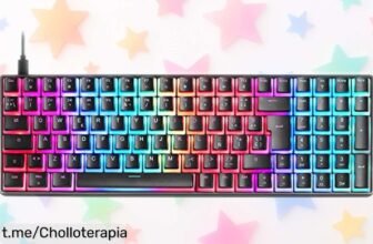 Teclado mecánico Mars Gaming MKULTRA con teclas flotantes y switches indestructibles, ¡ahora a un precio loco que no querrás dejar escapar! Dale caña a tus partidas o al curro.
